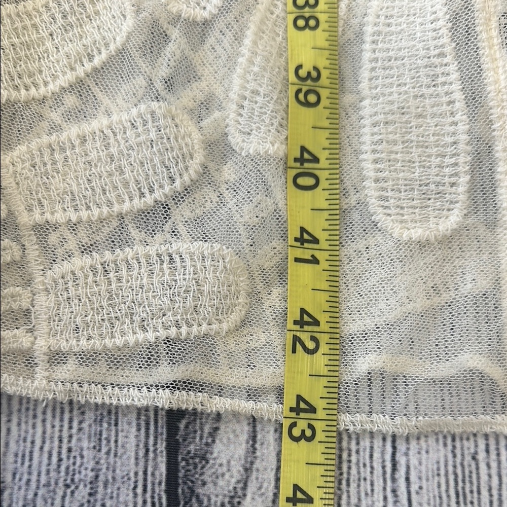 Rebellion Sz S Ivory Lace Swim Cover-Up • NWT! - Picture 8 of 9